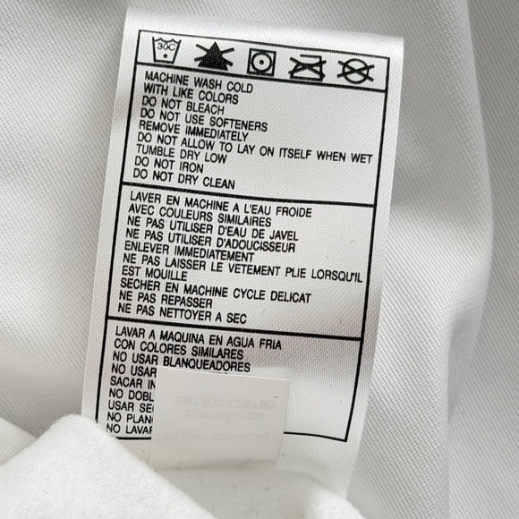 VTG Y2K Nike Sportswear Jacket Women's Large Athleisure Full Zip White/Blue - Picture 6 of 7